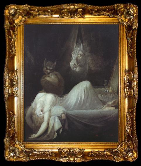 framed  Henry Fuseli The Nightmare (mk22), ta009-2